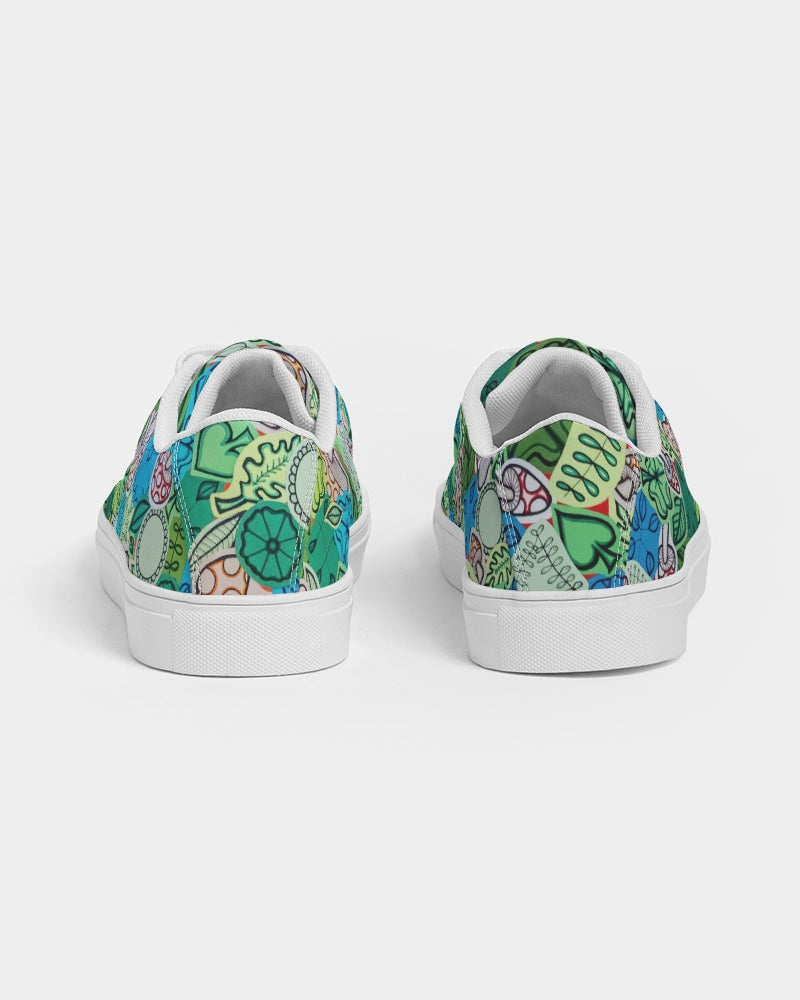 Fleurs et Trèfles Women's Faux-Leather Sneaker
