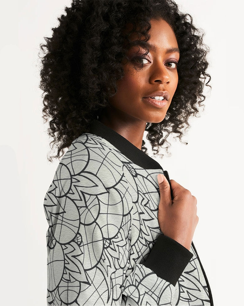 Shaun's Basketballs 2023 Women's Bomber Jacket