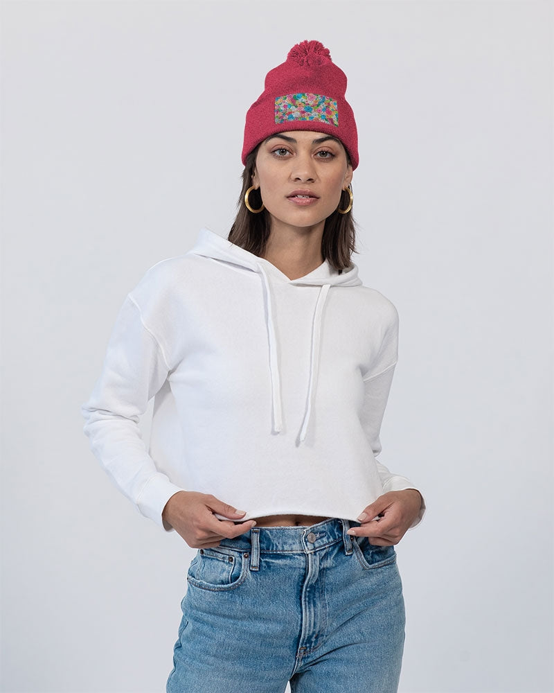 Fleurs de Printemps Pom-Pom Knit Beanie | Sportsman