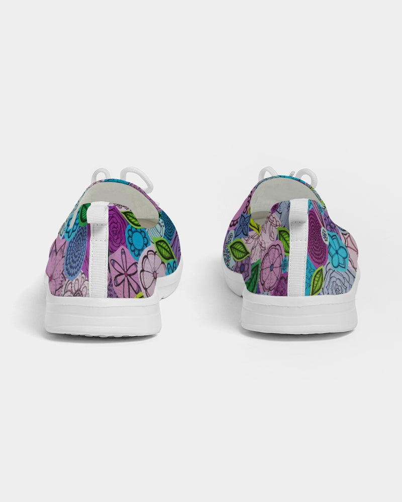 Les Fleurs Violettes Men's Lace Up Flyknit Shoe