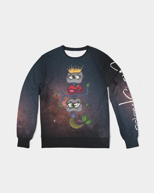 Galaxy 2 Men's Classic French Terry Crewneck Pullover