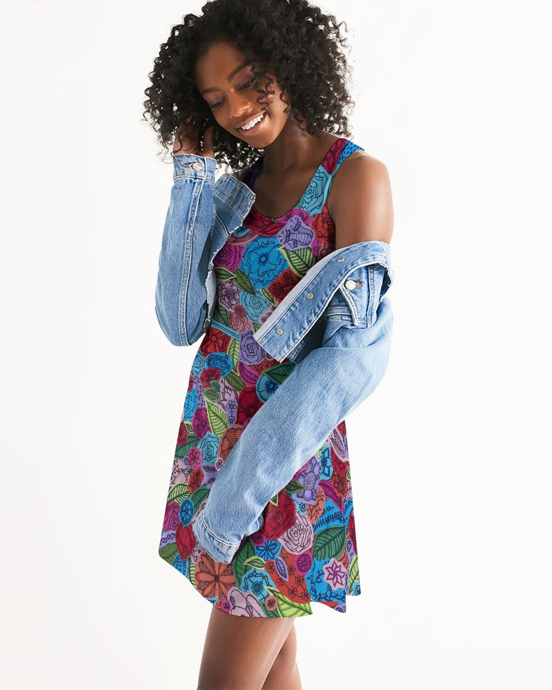 Les Fleurs Women's Racerback Dress