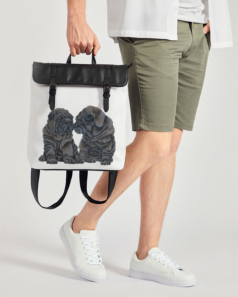 Shar Peis Casual Flap Backpack