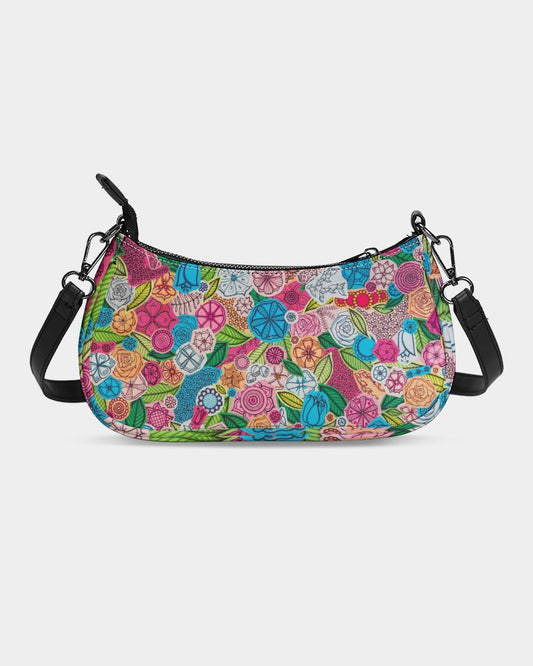 Fleurs de Printemps Petite Canvas Pouch