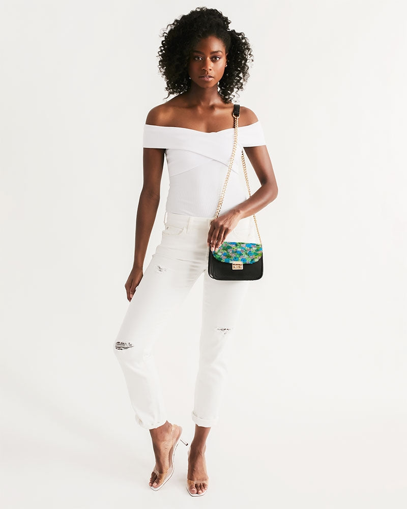 Fleurs et Trèfles Small Shoulder Bag