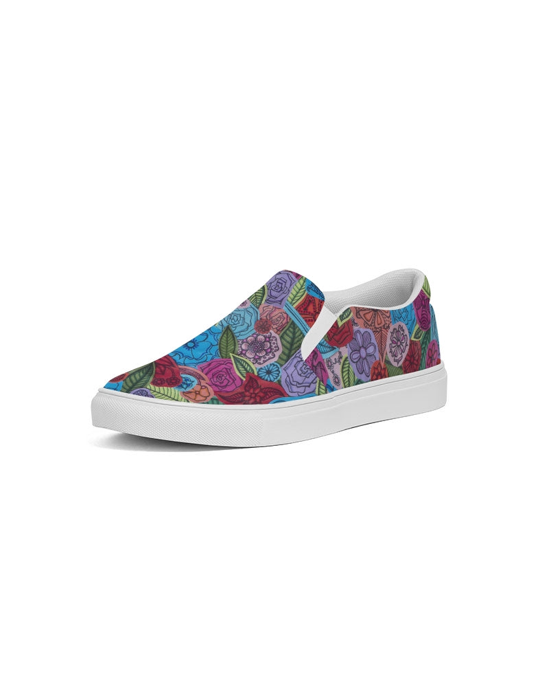 Les Fleurs Women's Slip-On Canvas Shoe