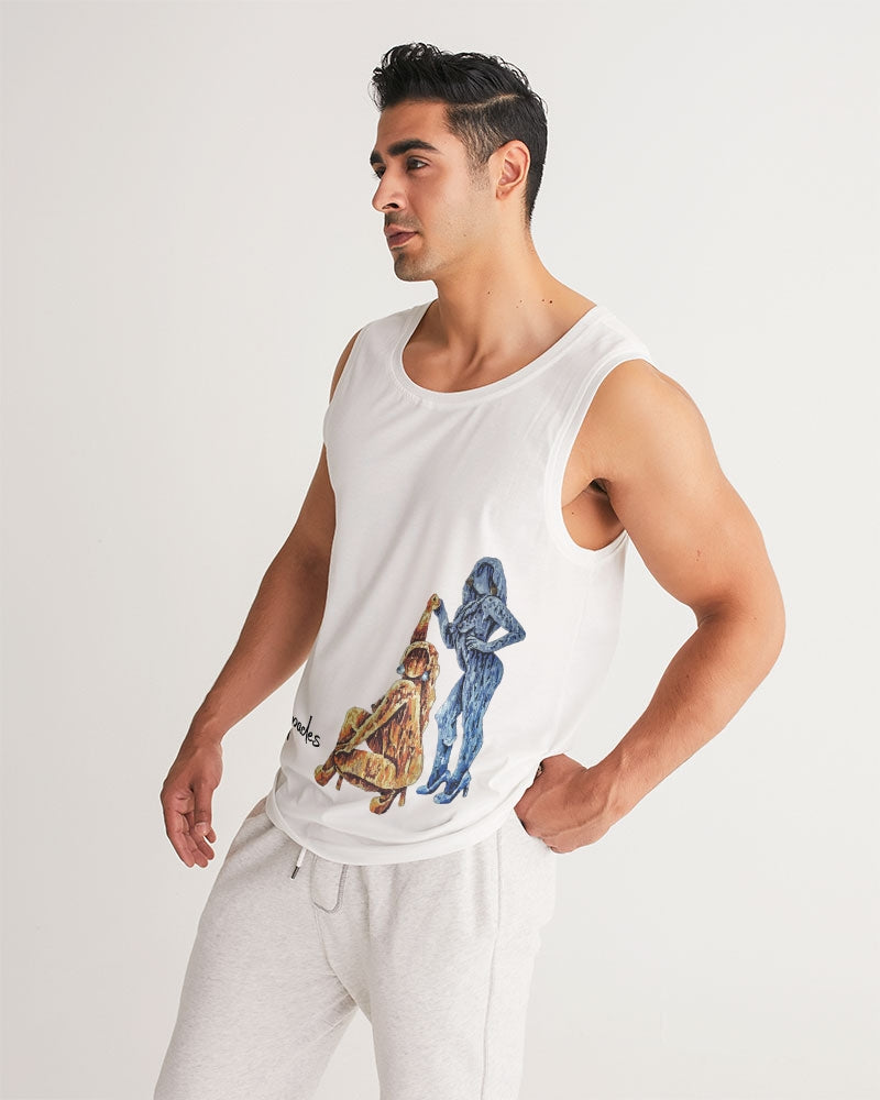 Feu et Glace Men's Sports Tank