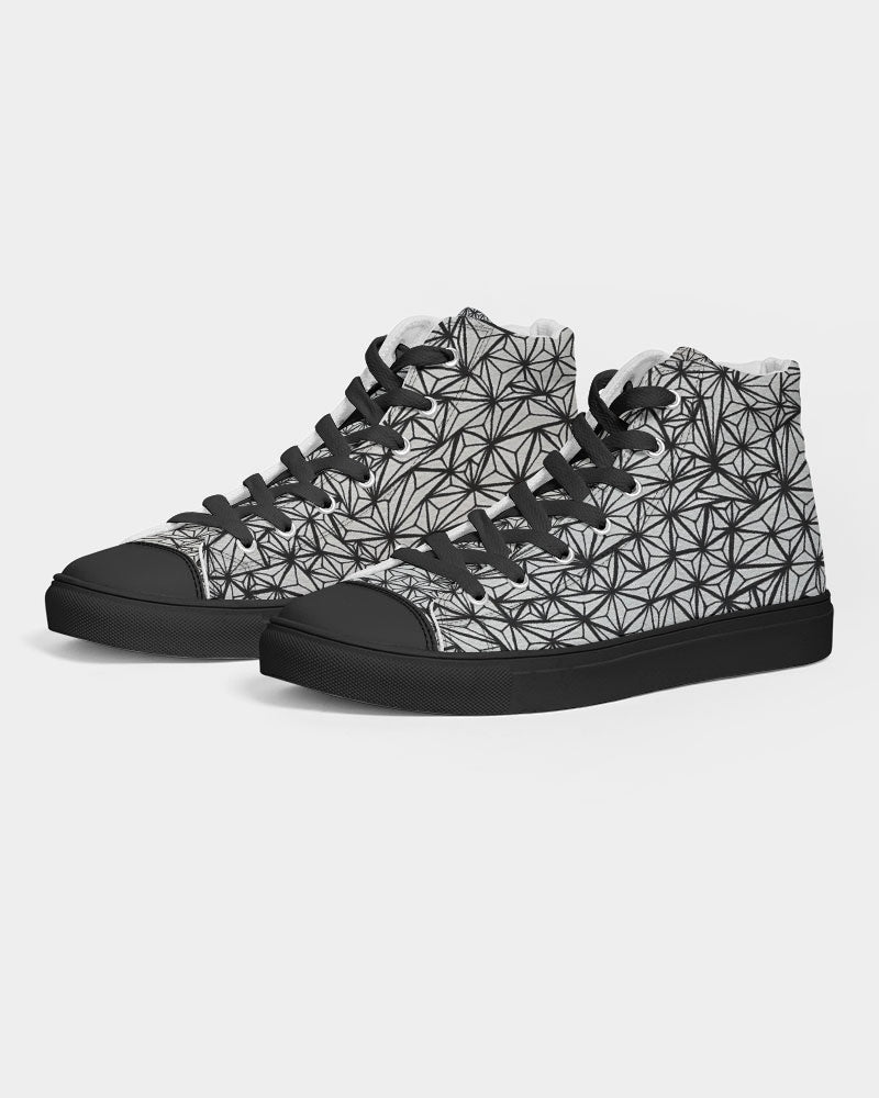 Mirage Men's Hightop Canvas Shoe - Black