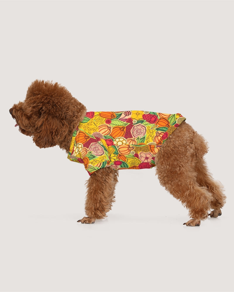 Citrouilles et Fleurs Doggie Tee