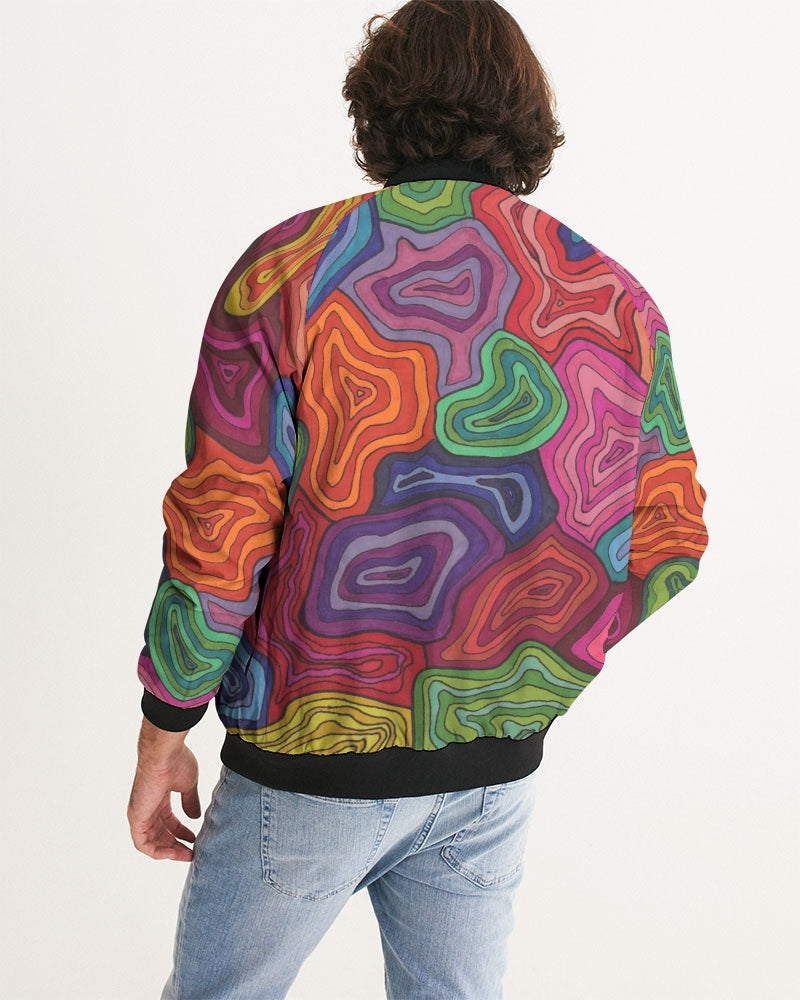 Curled Men's Bomber Jacket