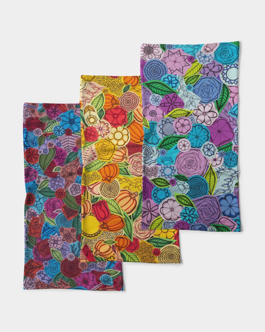 Les Fleurs Neck Gaiter Set