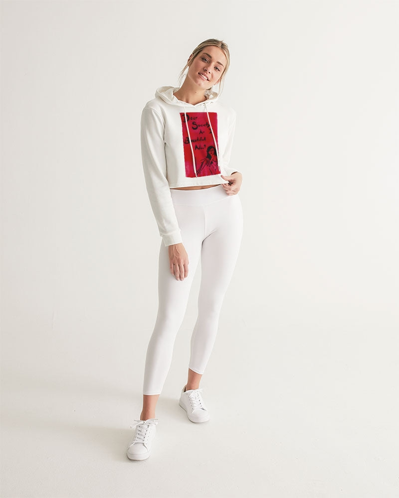 Dear Society Women's Cropped Hoodie