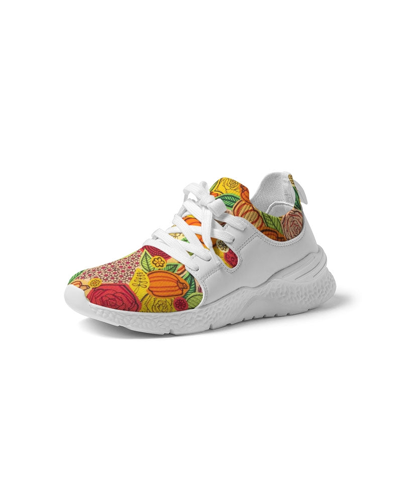 Citrouilles et Fleurs Women's Two-Tone Sneaker