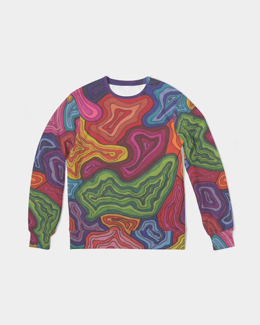 Curled Men's Classic French Terry Crewneck Pullover