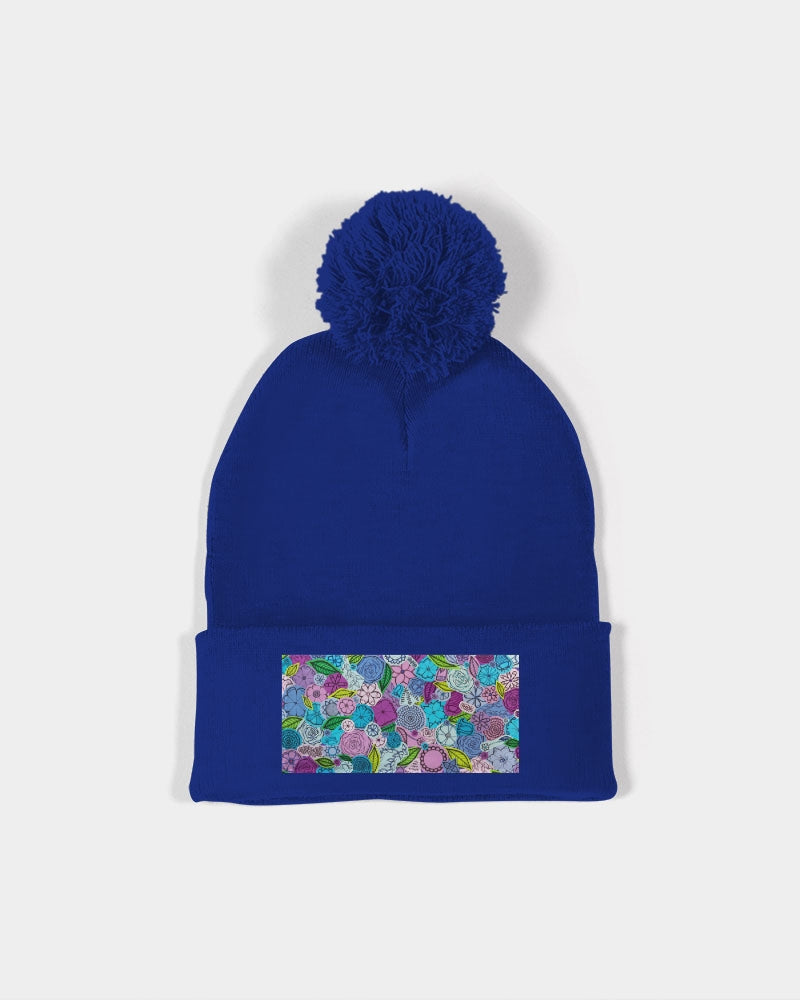 Les Fleurs Violettes Pom-Pom Knit Beanie | Sportsman