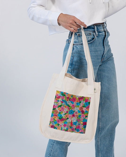Fleurs de Printemps Organic Cotton Canvas Market Tote | Econscious