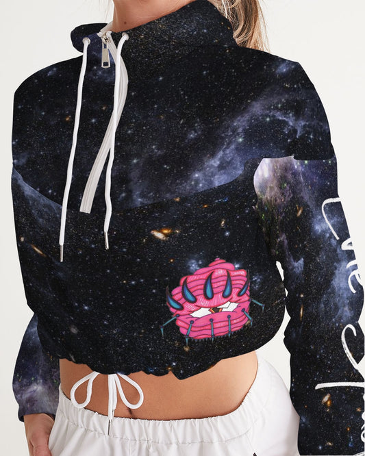 Galaxy (1) Women's Cropped Windbreaker