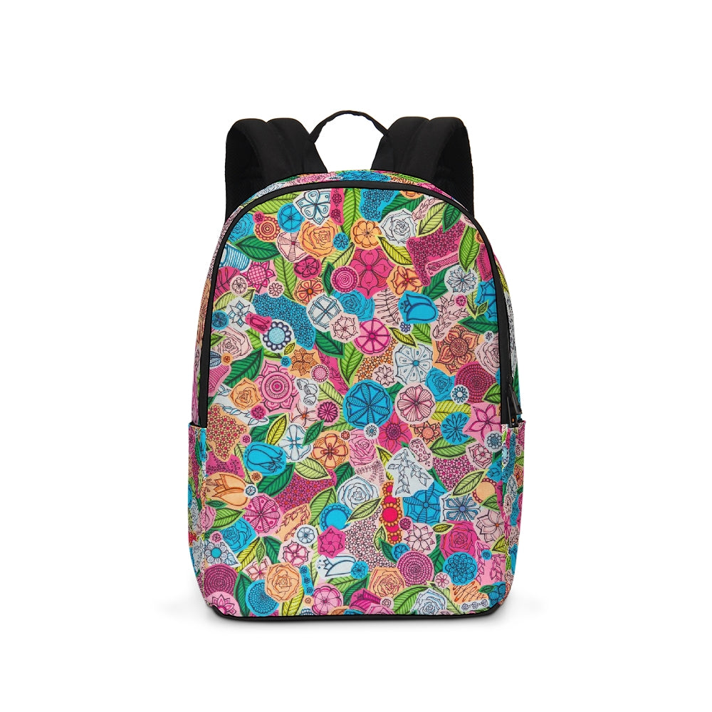 Fleurs de Printemps Large Backpack
