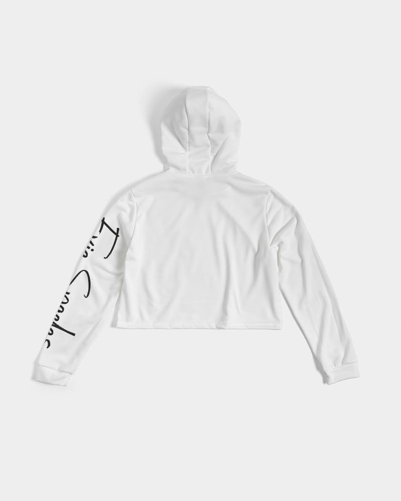L'hiver Women's Cropped Hoodie
