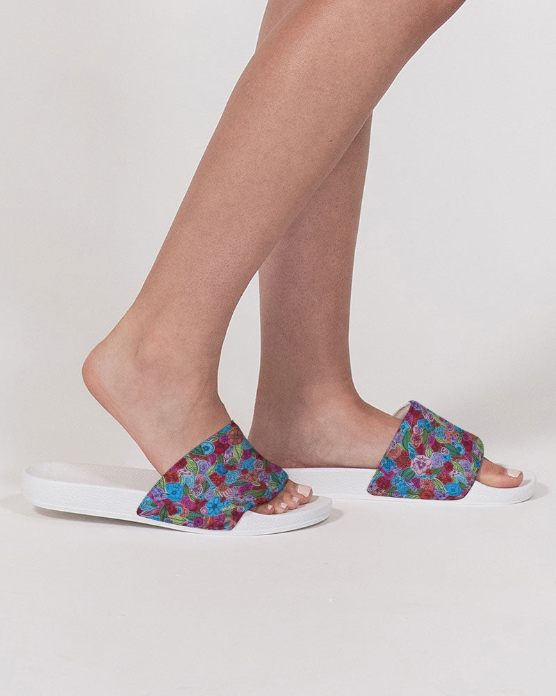 Les Fleurs Women's Slide Sandal