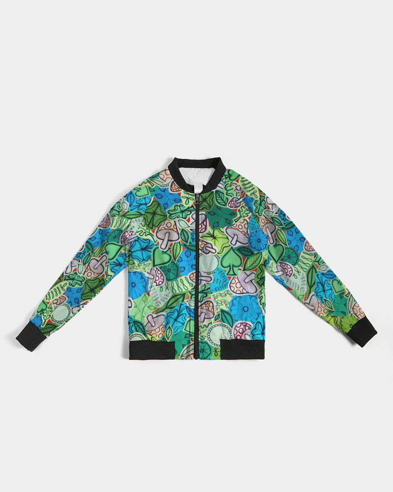 Fleurs et Trèfles Women's Bomber Jacket