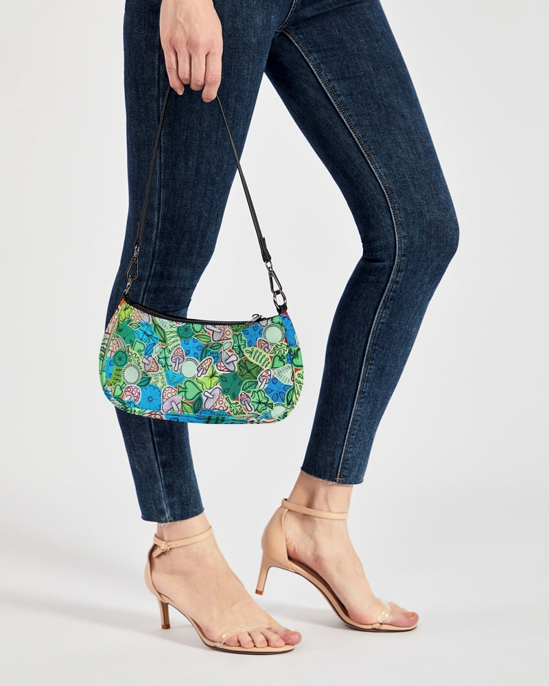 Fleurs et Trèfles Petite Canvas Pouch