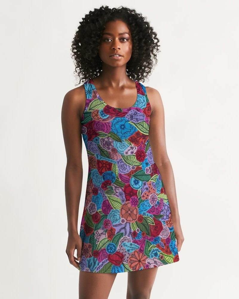 Les Fleurs Women's Racerback Dress