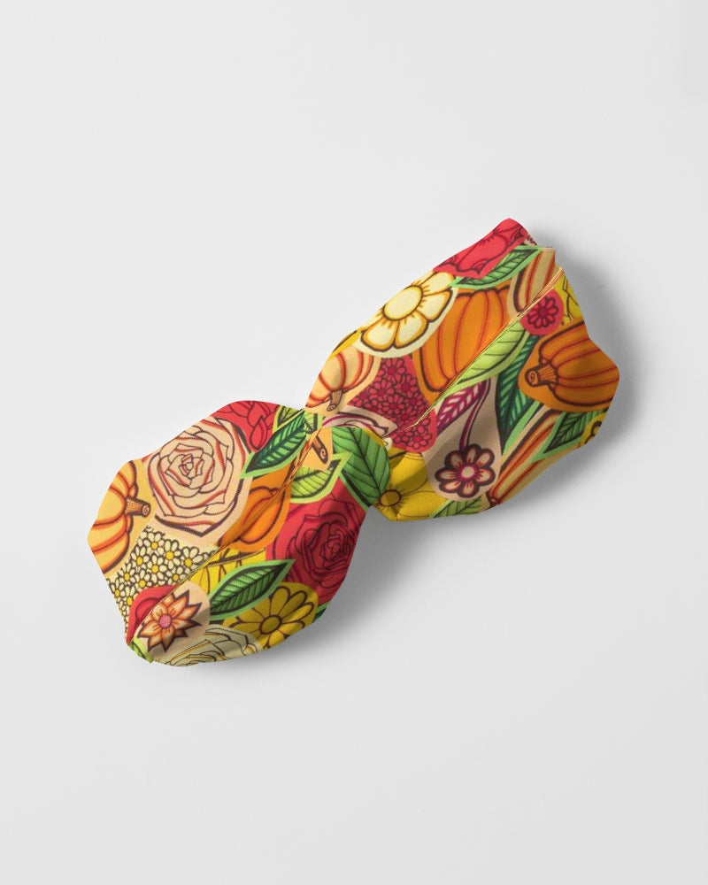Fleurs et Trèfles Twist Knot Headband Set