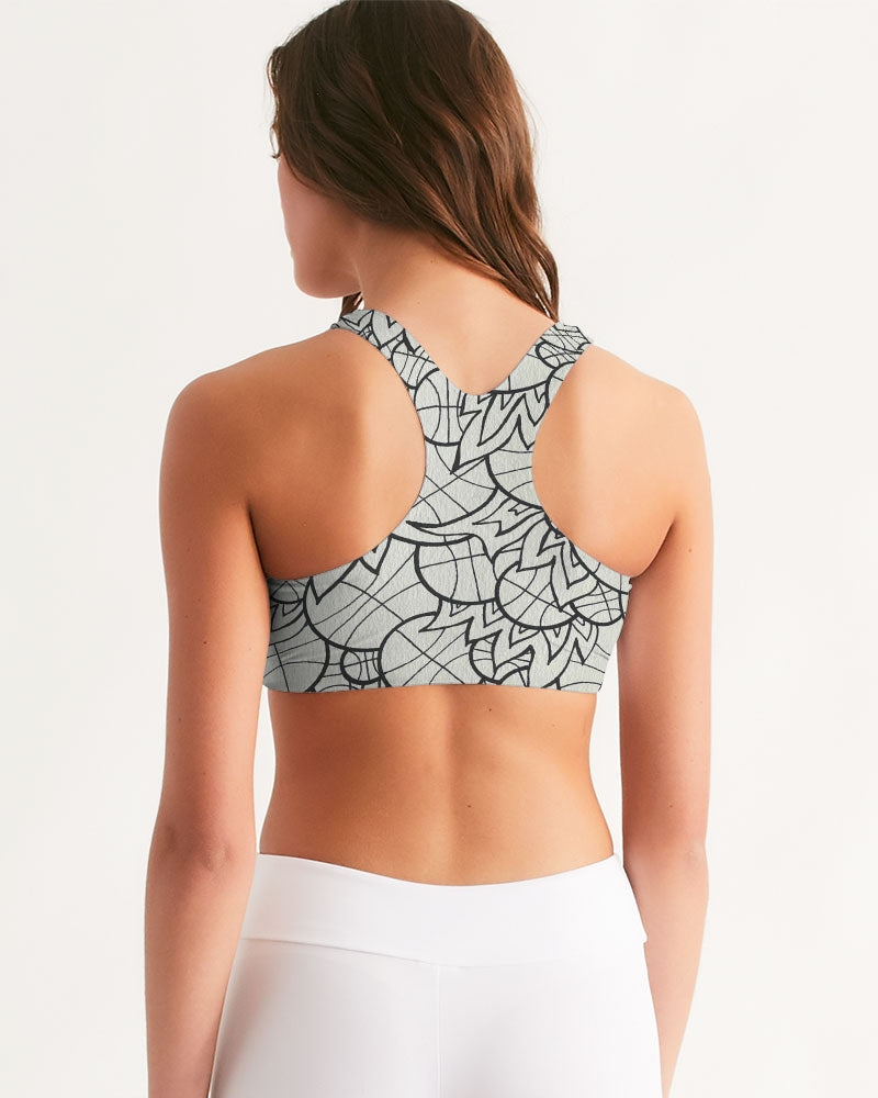 Shaun's Basketballs 2023 Women's Seamless Sports Bra