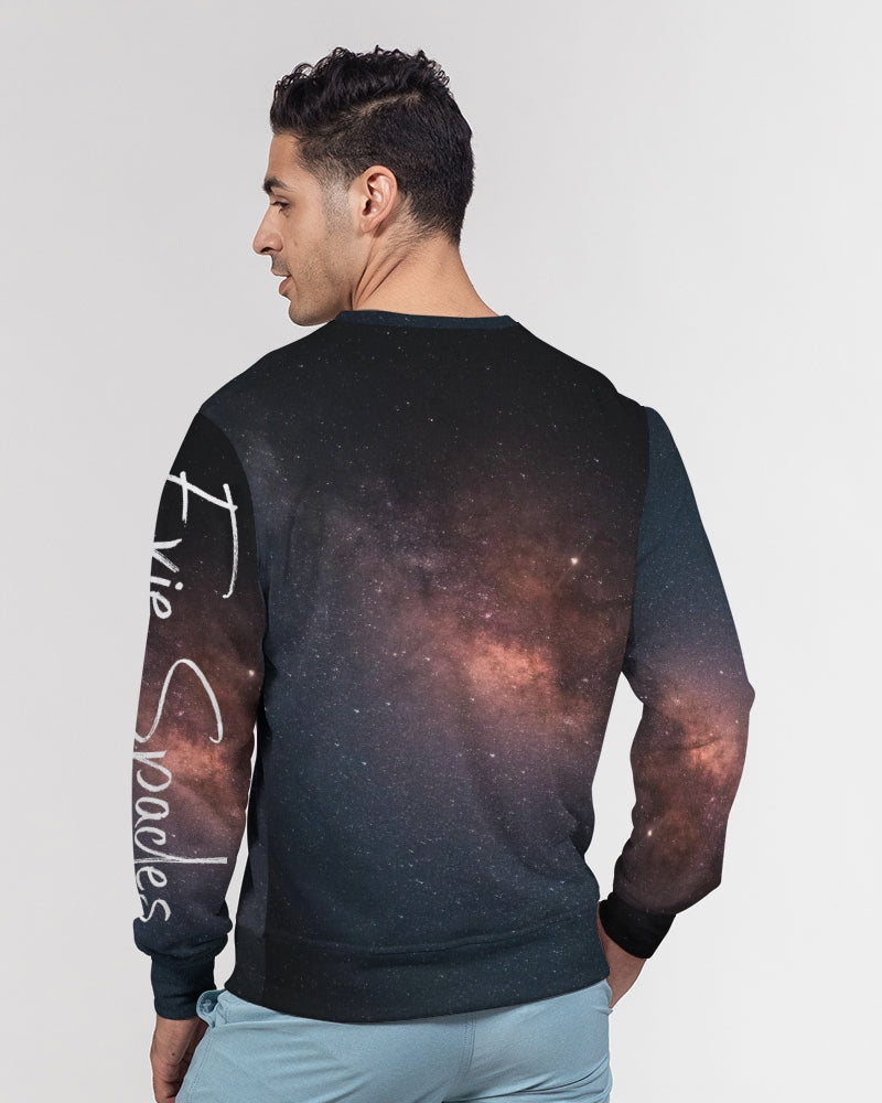 Galaxy 2 Men's Classic French Terry Crewneck Pullover