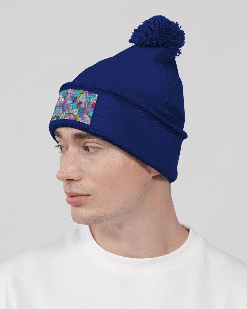 Les Fleurs Violettes Pom-Pom Knit Beanie | Sportsman