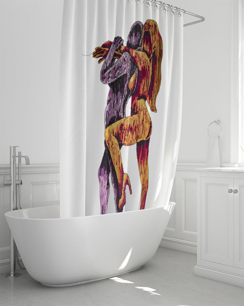 Appuyez-vous sur moi Shower Curtain 72"x72"