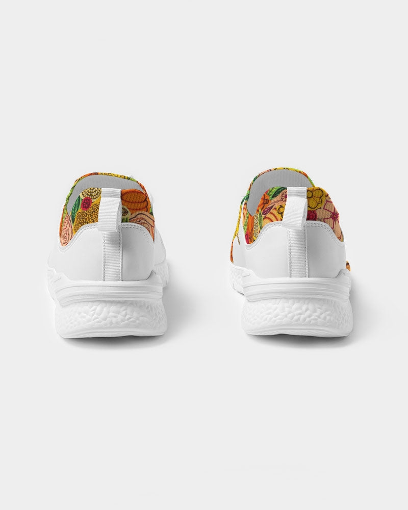 Citrouilles et Fleurs Women's Two-Tone Sneaker