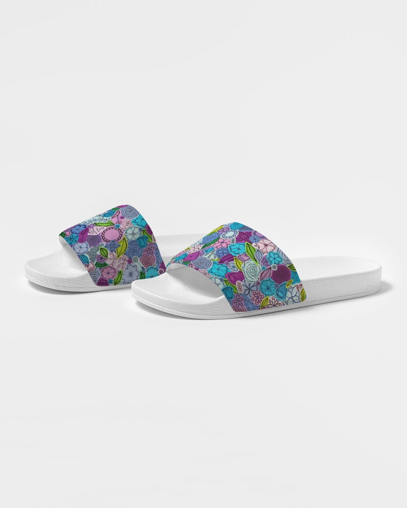Les Fleurs Violettes Women's Slide Sandal