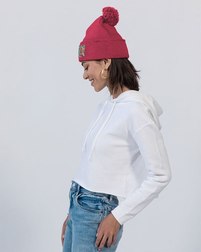 Fleurs de Printemps Pom-Pom Knit Beanie | Sportsman