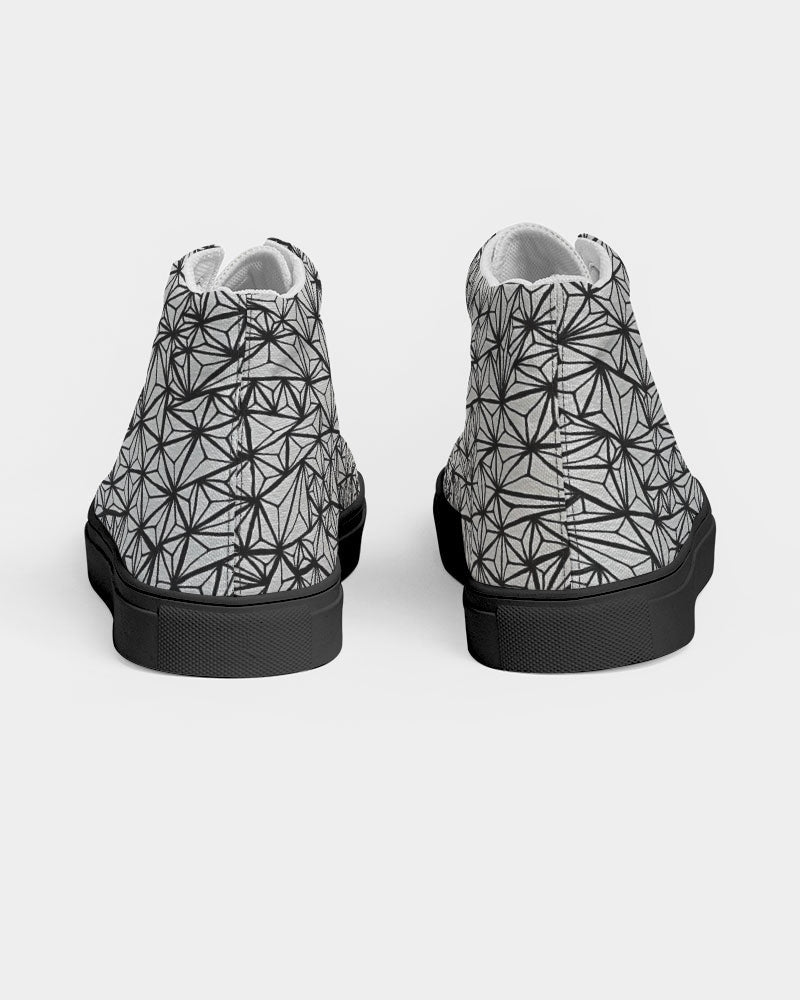 Mirage Women's Hightop Canvas Shoe - Black