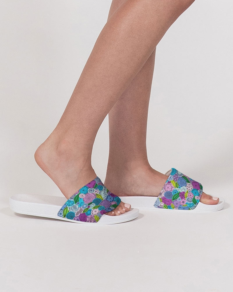 Les Fleurs Violettes Women's Slide Sandal