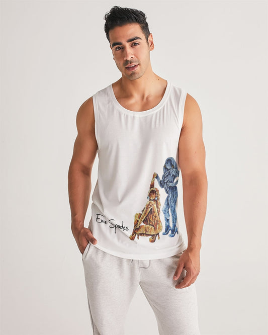 Feu et Glace Men's Sports Tank
