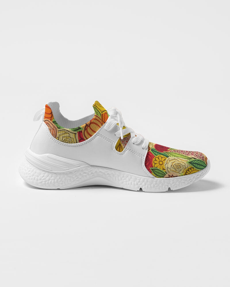 Citrouilles et Fleurs Women's Two-Tone Sneaker
