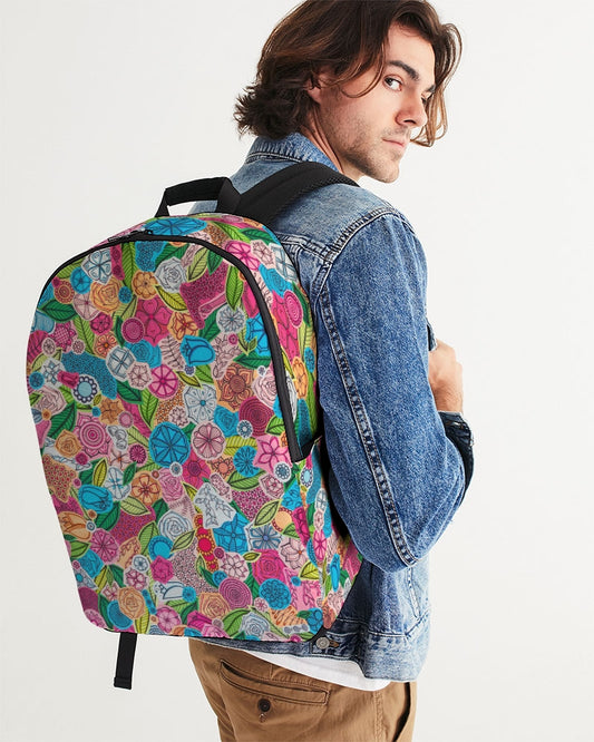 Fleurs de Printemps Large Backpack