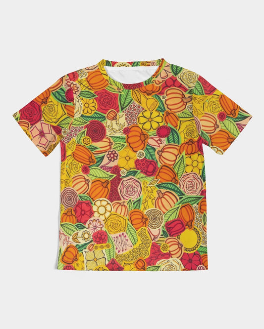 Citrouilles et Fleurs Kids Tee