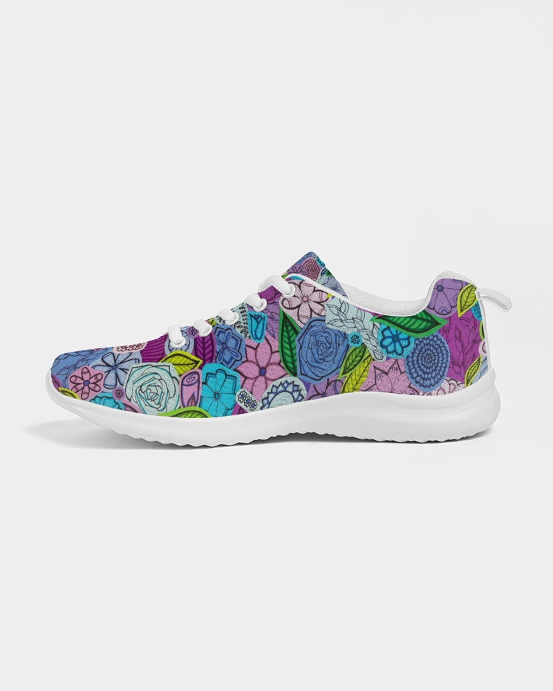 Les Fleurs Violettes Women's Athletic Shoe