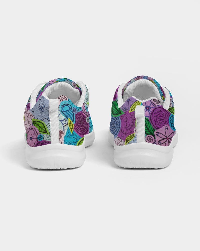 Les Fleurs Violettes Women's Athletic Shoe