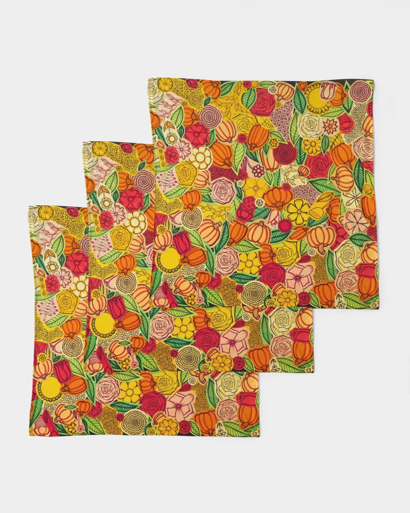 Citrouilles et Fleurs Bandana Set