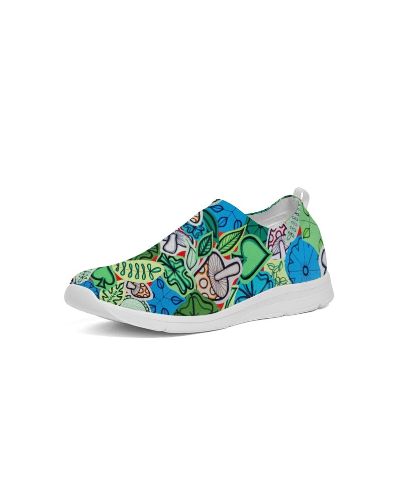 Fleurs et Trèfles Women's Slip-On Flyknit Shoe