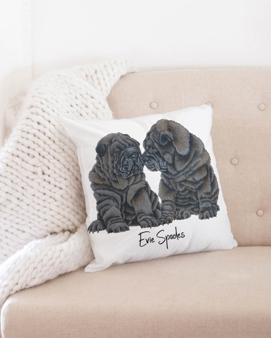 Shar Peis Throw Pillow Case 18"x18"