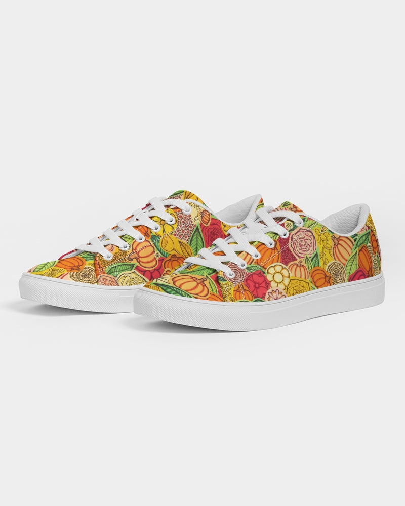 Citrouilles et Fleurs Women's Faux-Leather Sneaker