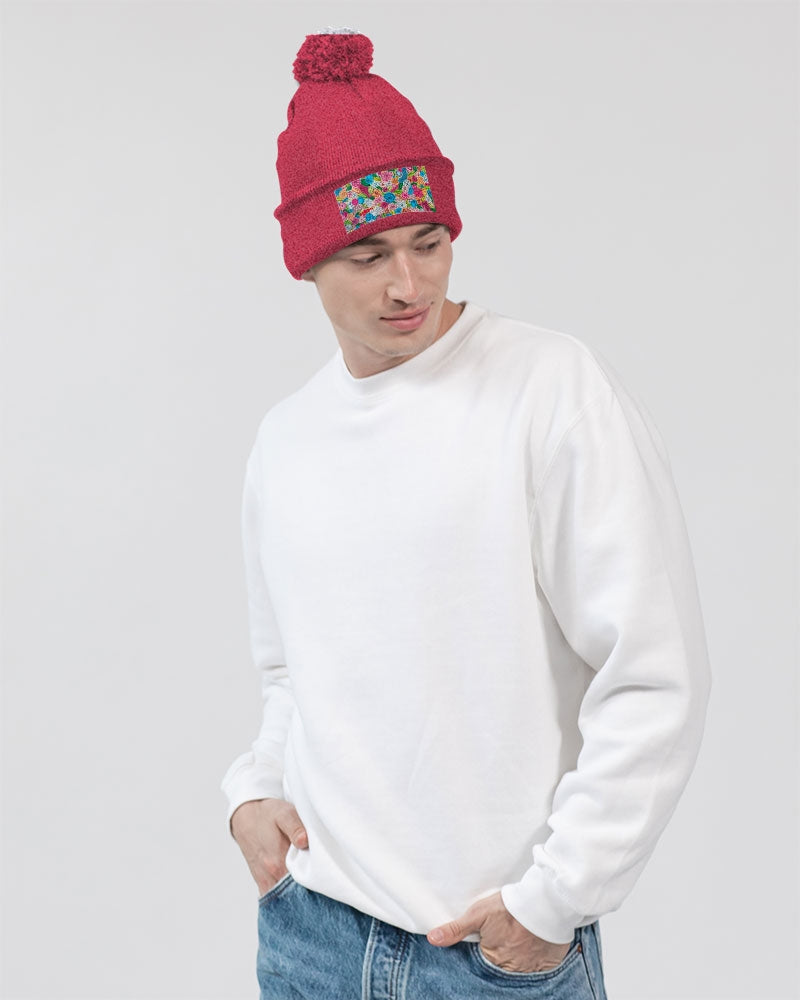 Fleurs de Printemps Pom-Pom Knit Beanie | Sportsman