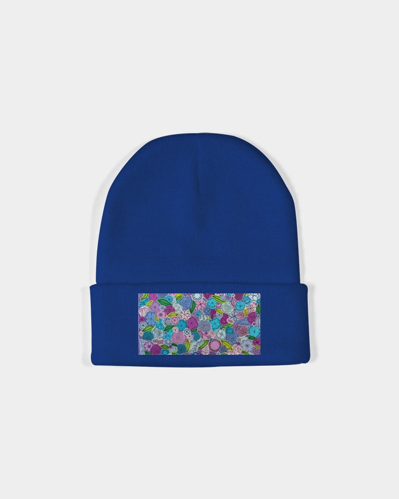 Les Fleurs Violettes Solid Knit Beanie | Sportsman