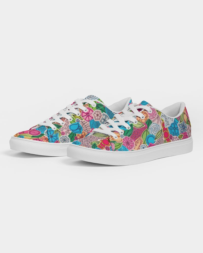 Fleurs de Printemps Women's Faux-Leather Sneaker